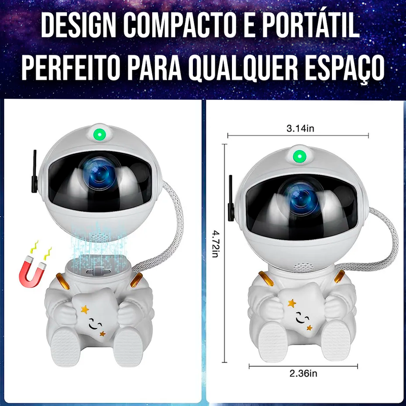 Astronauta Projetor de Galáxia