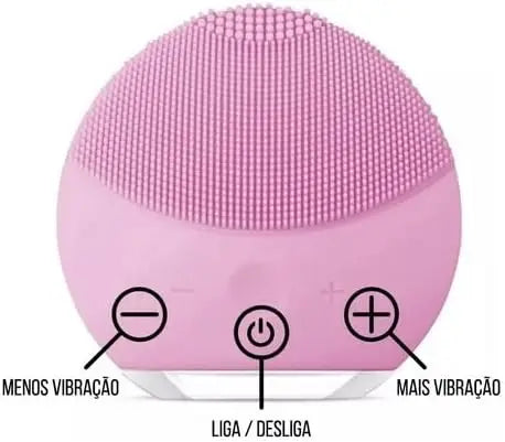 Esponja de Limpeza Facial Elétrica - MASSAGEADOR DE ALTA VIBRAÇÃO!